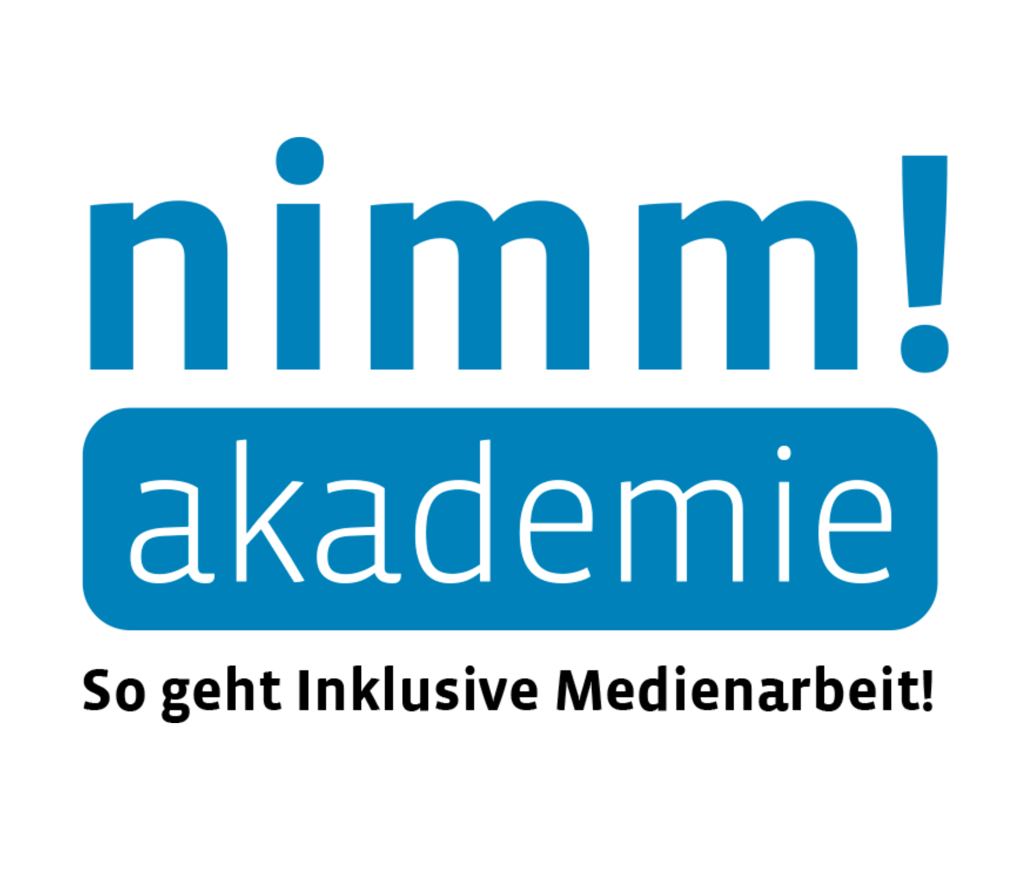 Logo nimm!-Akademie. So geht Inklusive Medienarbeit!